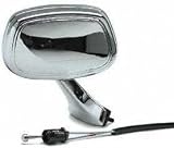 80-90 OLDSMOBILE CUSTOM CRUISER MIRROR RH (PASSENGER SIDE), Manual Remote, Chrome, w/o Sport (1980 8...