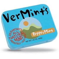 VerMints All Natural, Organic PepperMint Mints, 6/1.4-oz Tins