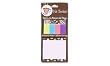 Carolina Pad Hot Chocolate Sticky Notes and Flags, 6 Sets: 50-Count Notes with 200 Flags in 4 Colors (20646)