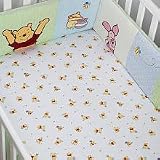 Disney Winnie The Pooh Hunting For Hunny Fitted Crib Sheet
