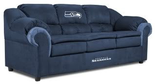 Seattle Seahawks Pub Sofa