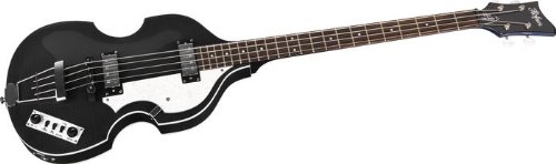 Hofner Icon Series Vintage Violin Bass Transparent Black