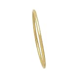 Jewelry : 14K Yellow Gold Slip On Bangle Bracelet