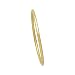 14K Yellow Gold Slip On Bangle Bracelet