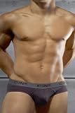 C-in2 Vice Versa Low No Show Brief w/ Sling Support for Men - Merlot Red