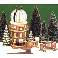 Department 56 The Old Royal Observatory (Set of 2), Limited Edition, Historical Landmark Series, Heritage Village, Dicken's Village, 58453, Retired, Porcelain House, Dept 56, D56
