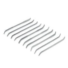 TEKTON 6661 Riffler Needle File Set, 10-Piece
