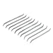 TEKTON 6661 Riffler Needle File Set, 10-Piece