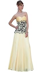A-line Strapless Sleeveless  Applique Beaded Ruched Satin/Viscose Empire   Waistline Prom Dress/Party Dress  With Rhinestones