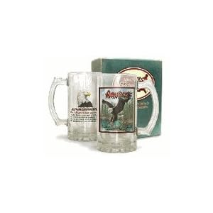 American Expedition Glass Beer Mug Bald Eagle by 