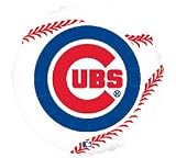 6 Licensed MLB Chicago Cubs 18 Foil Baseball Balloons For Party And Team Spirit