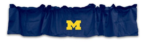 Michigan Wolverines Window Valance - NCAA College Athletics