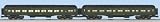 Lionel 15576 C&O Heavyweight Pass Car 2-Pk