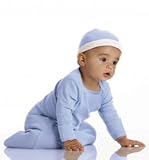 bella baby 1x1 Rib Long Sleeve Infant Sleeper - Available in 3 Colors in Various Sizes