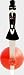 Pylones Lady Manicure Nail File w/ Suction Cup for Mounting - Black Dress