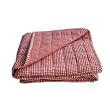 Tadpoles Basics Crib Coverlet - Red