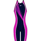 Speedo Raze FSII Kneeskin Girls Deep Seamagenta/White Grösse 176