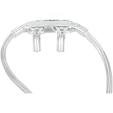 Medline Industries HCSU4515B  Soft Touch Nasal Oxygen Cannula with 25' Tubing and Universal Connector, Adult (Pack of 25)