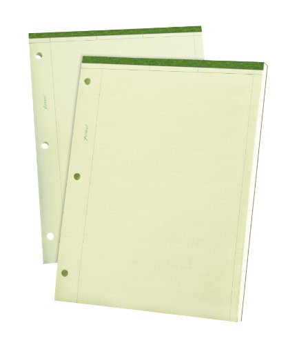 Ampad 22-138 Evidence Engineering Computation Pad, 3 Hole Punched, 8 1/2X11, Greentitnt, 5 Sq. / In. 200 Sheets Per Pad Ampad 22-138 Evidence Engineering Computation Pad, 3 Hole Punched, 8 1/2X11, Greentitnt, 5 Sq. / In. 200 Sheets Per Pad