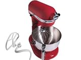 KitchenAid KV25GOXER Professional 5 Plus 5-Quart Stand Mixer, Empire Red