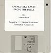 Incredible Facts from Your Amazing Bible--3.5" Disk / Hunt, Marvin