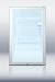 Summit Stainless Steel Full Refrigerator Built In Refrigerator SCR450LBI