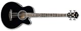 Produkt-Bild: Ibanez AEB8E-BK Akustik Bass 4-Saiter inkl. Gigbag und Gurt schwarz