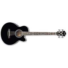 Ibanez AEB8E-BK Akustik Bass 4-Saiter inkl. Gigbag und Gurt schwarz