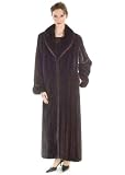 Mink Coat - Mahogany Female Shawl Collar