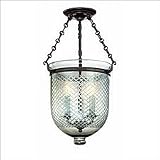 253-PN-C2 - Hudson Valley Hampton 3-Light Semi-Flush in Polished Nickel