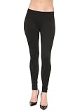 Women's Vince Knit Leggings in Black
