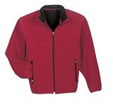 Port Authority - Tiger Mountain Fleece Jacket Red/Black-3XL