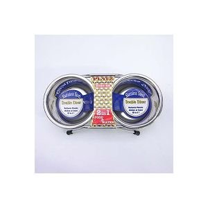 プラッツ ペット用食器 スタンド付 ダブルダイナー スモール 13.8cm EP5780