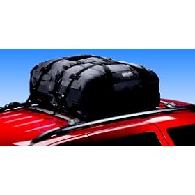 Car Top Luggage Carrier with Wheels - Double Duffel Bags by Highland