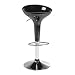 Kitchen & Housewares : Bombo Style Contemporary Bar Stool - Black