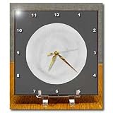 Full Moon Phase Night Sky Painting - 6x6 Desk Clock