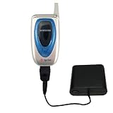 Emergency AA Battery Charge Extender for the Samsung SPH-A660 - Gomadic Brand w/ TipExchange Technology