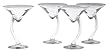 Libbey Swerve 4-Piece Martini Set