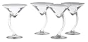 Libbey Swerve 4-Piece Martini Set