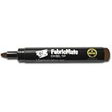 FabricMate Chisel Tip Fabric Marker, Brown