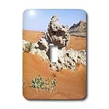 Kike Calvo Desert - The wind molds the sand into beautiful dunes, offering a unique natural paradise - Light Switch Covers - single toggle switch