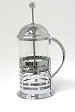 Chrome-plated 20 Oz. Glass Coffee or Tea Press