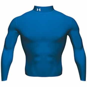 Under Armour Coldgear Longsleeve Mock,carolina blue