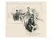 Taking the Measurements of a Suspect Using the Bertillon System Art Giclee Poster Print by Arthur Twidle, 12x9