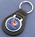 Atlanta Thrashers Dark Blue Leather Keychain