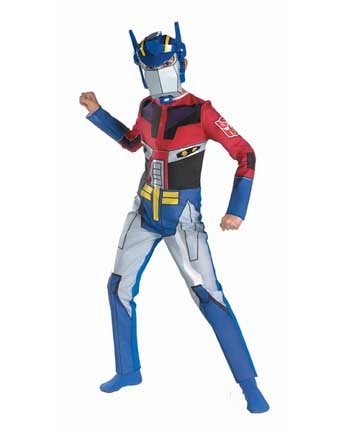  Kids Animated Optimus Prime Costume