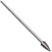 PFERD Tree Carbide Bur, Long-Length, Uncoated (Bright) Finish, Single Cut, Point End
