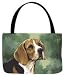 Beagle, Picken Pedigrees Tote (13' x 18')