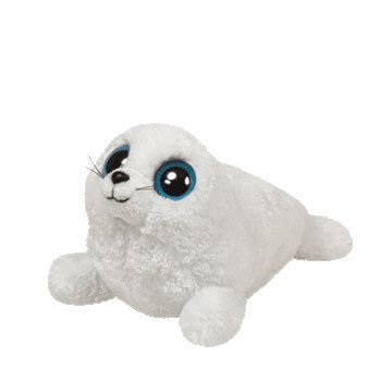 TY Beanie Boos - ICEBERG the White Seal ( Beanie Baby Size - 6 inch )