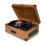 SAVE $35.95 - Crosley CR249-TA Radio Keepsake USB Turntable-Tan $114.00